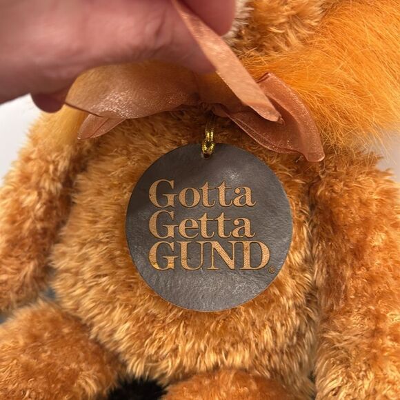 STUFFED LION,POUNCE DELION,GUND Stuffed Lion,collectible toy #5039,EUC LION - Picture 3 of 10